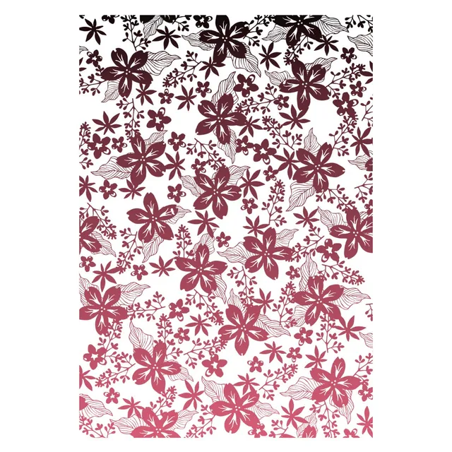 sizzix-clear-stamps-cosmopolitan-petals-blumen-stempel-floral image 1