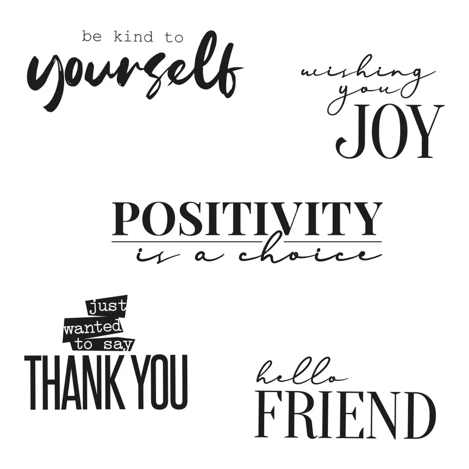 sizzix-clear-stamps-sunnyside-sentiments-8-5-teilig image 1