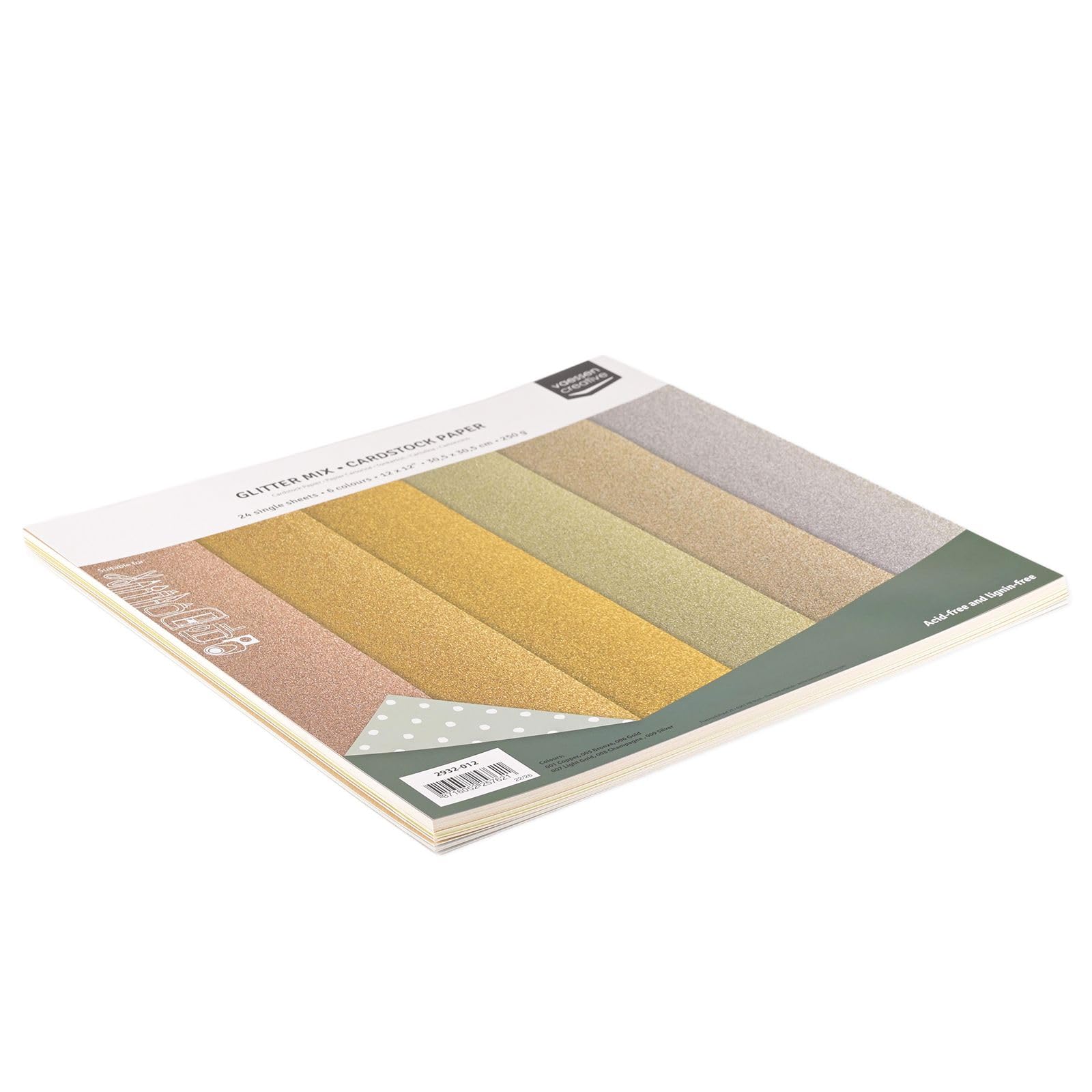vaessen-creative-florence-glitzer-tonkarton-30-5cm-24-b-gen-250g image 3