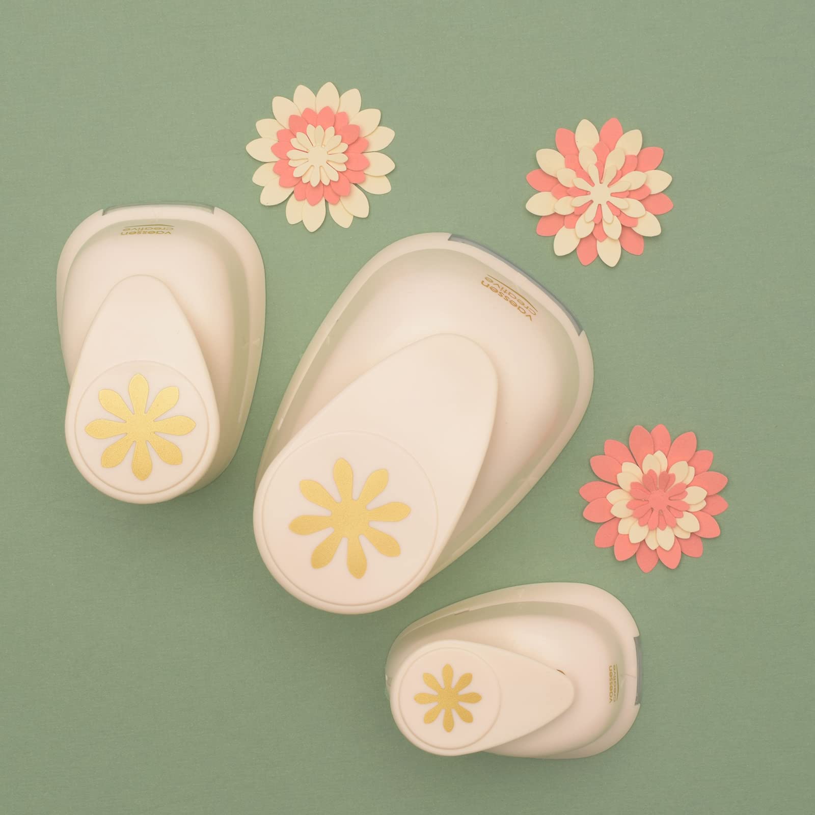 vaessen-creative-cut-easy-motivstanzer-blume-3er-set-grau image 7