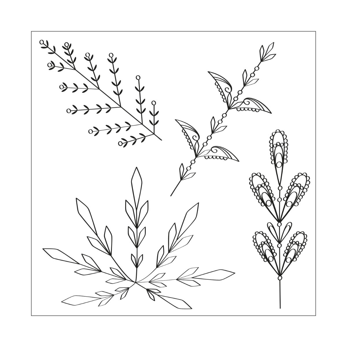 sizzix-framelits-decorative-leaves-stanzen-stempel-7er-set image 3
