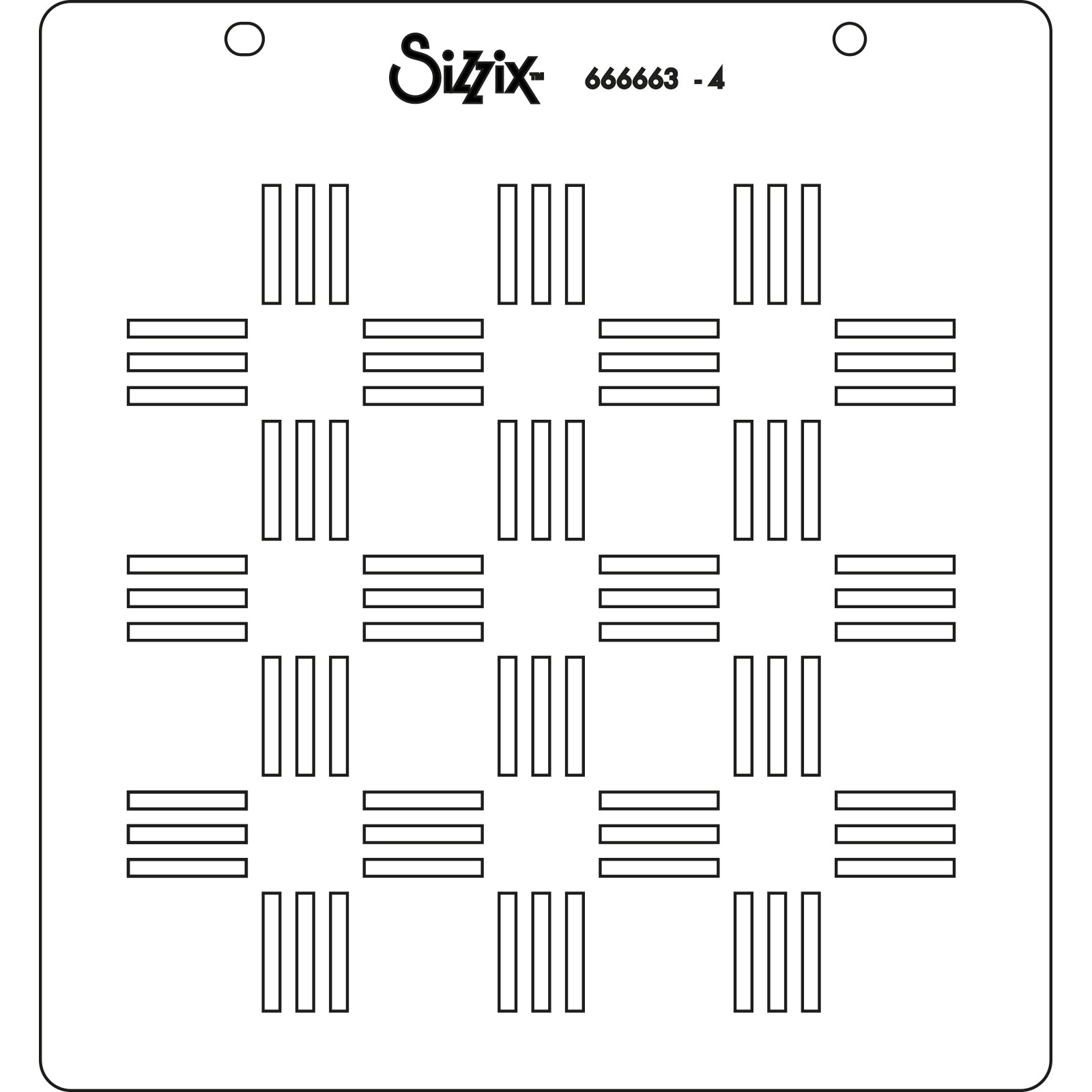 sizzix-layered-stencils-pool-deck-4-teilig-6x6-inch image 5
