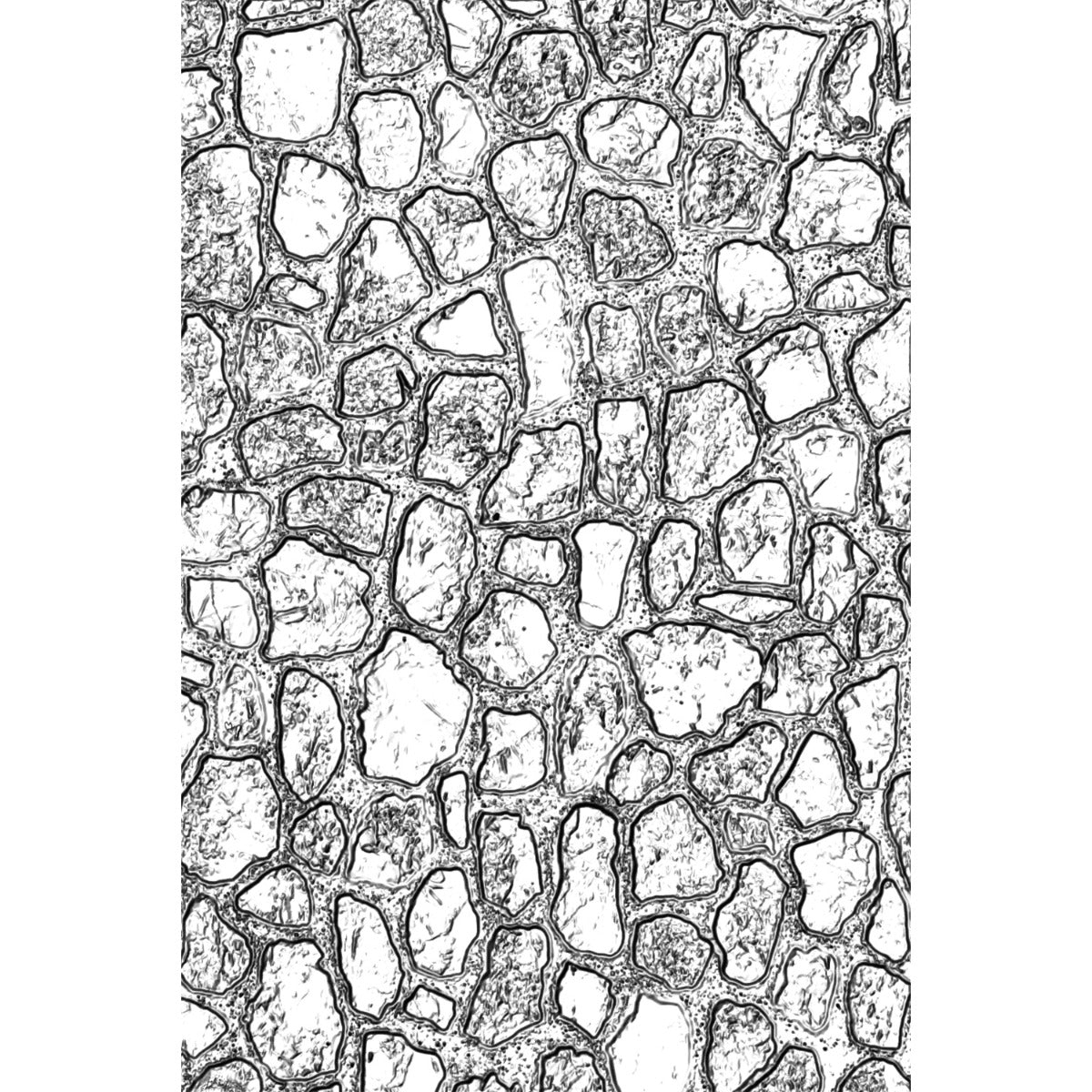sizzix-3-d-texture-fades-pr-gefolder-cobblestone-2-kopfsteinpflaster image 1