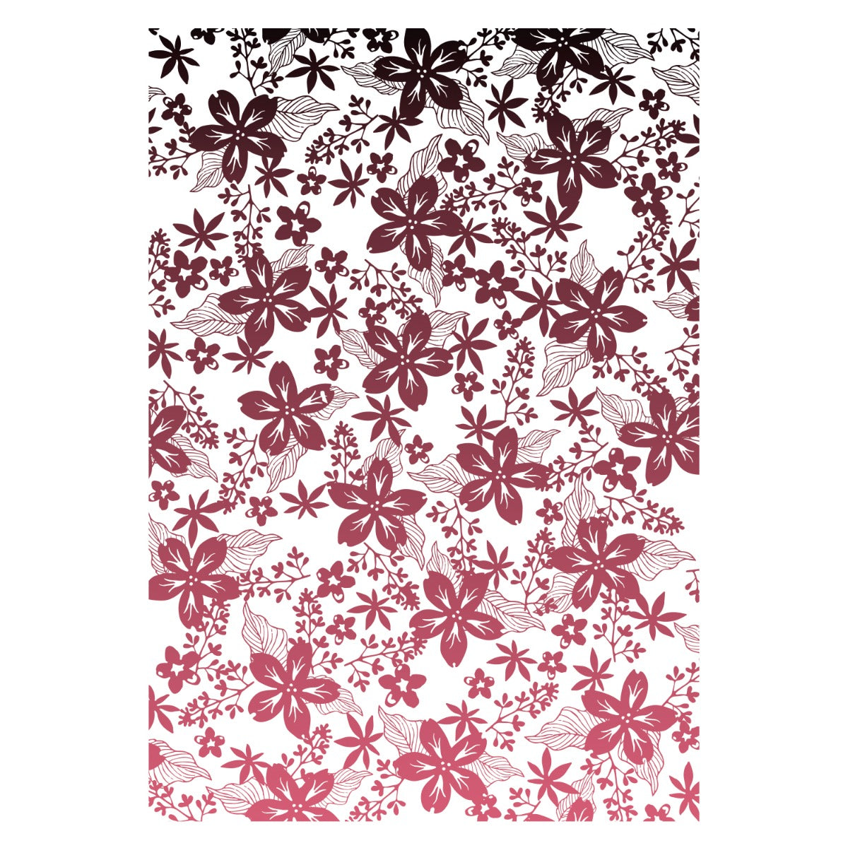 sizzix-clear-stamps-cosmopolitan-petals-blumen-stempel-floral image 1