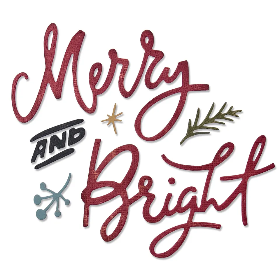 sizzix-thinlits-merry-and-bright-stanzschablonen-6tlg image 1