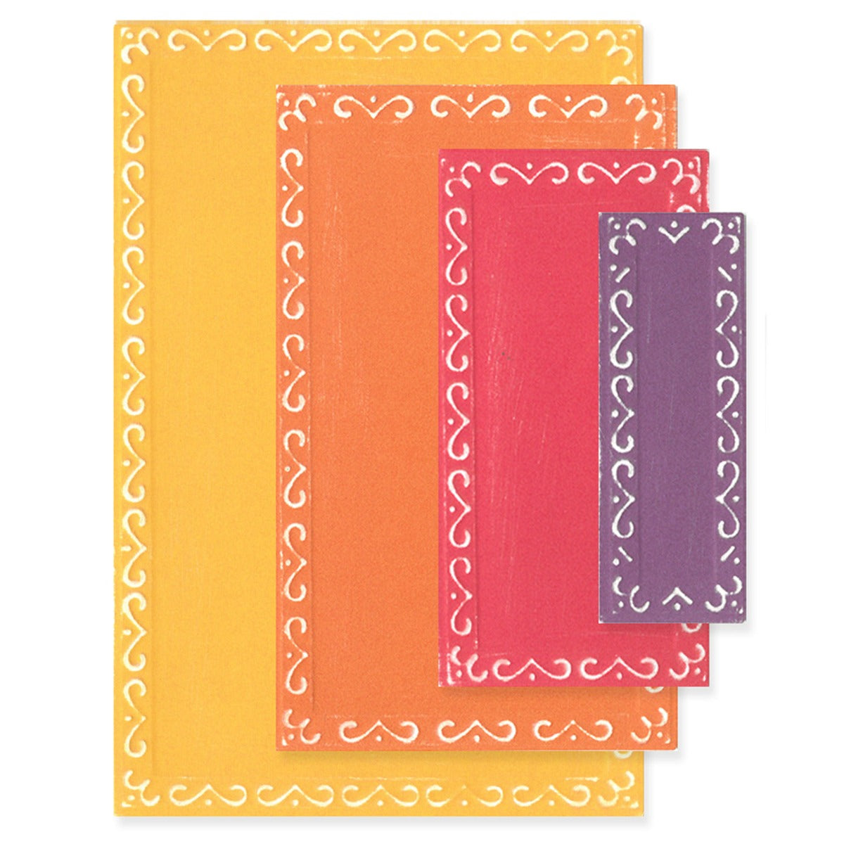 sizzix-framelits-renee-deco-rectangles-stanzform-9-tlg-rahmen image 1