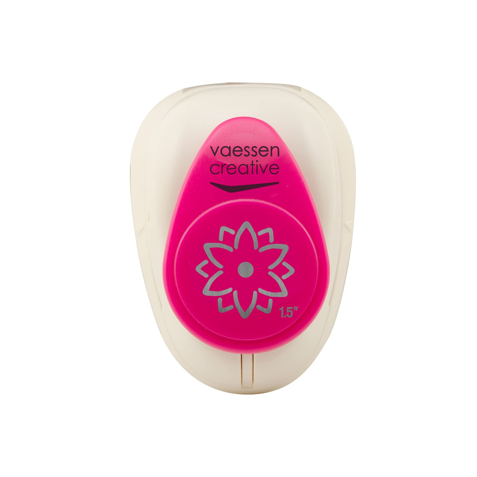 vaessen-creative-cut-easy-motivstanzer-3d-blume-3-7cm-rosa image 1