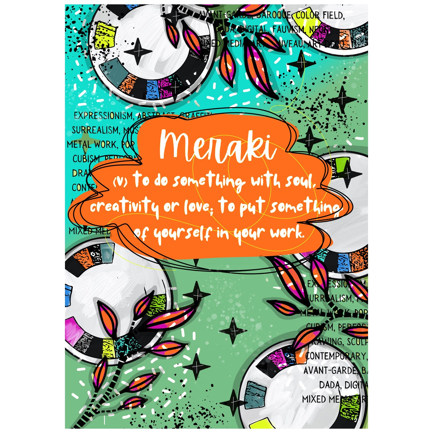 sizzix-studio-create-cat-kerr-stempelset-7-stempel-3-schablonen image 1