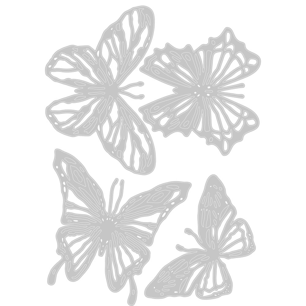 sizzix-thinlits-scribbly-butterflies-stanzschablonen-4tlg-holtz image 2