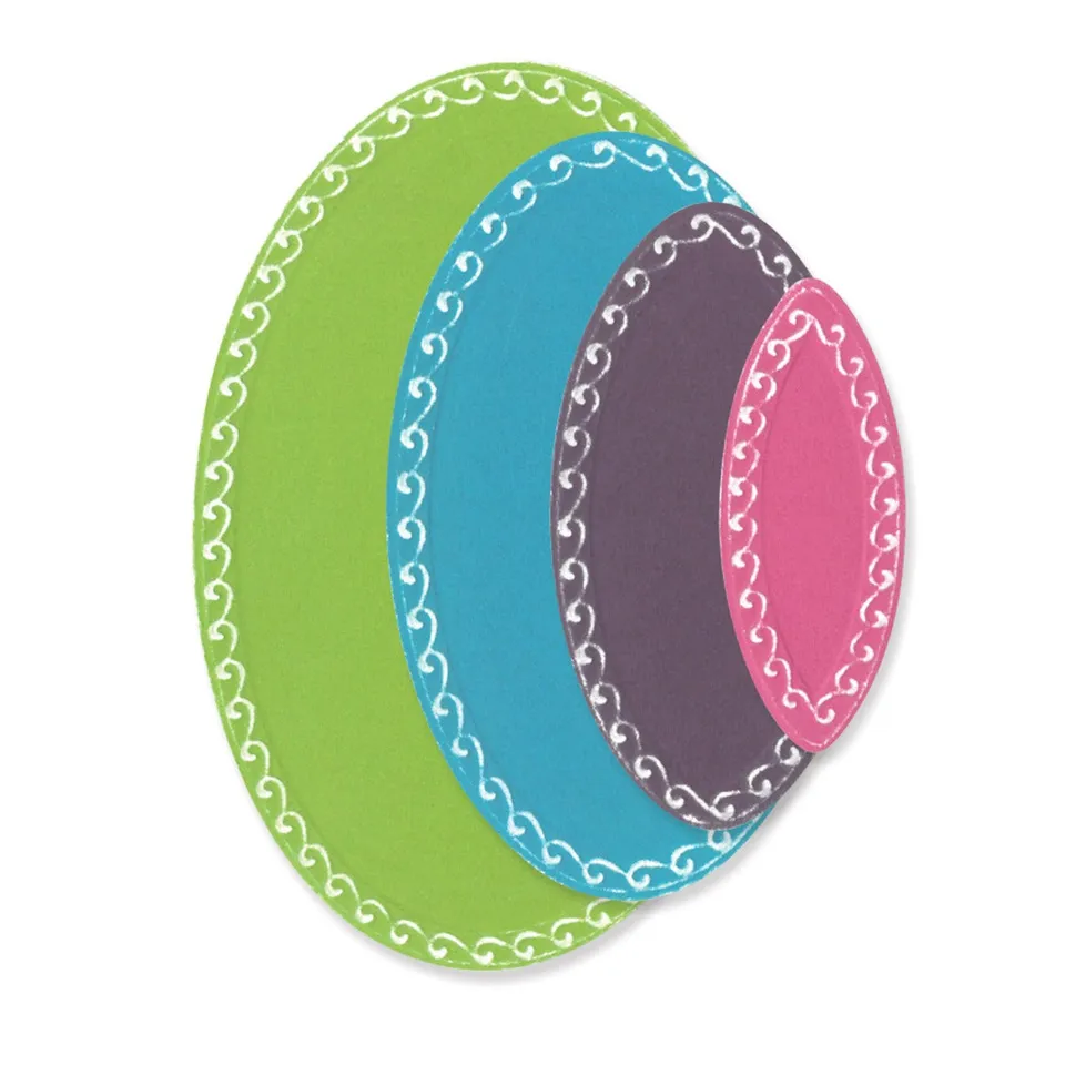 sizzix-framelits-clare-classic-ovals-stanzschablone-9-teilig image 1