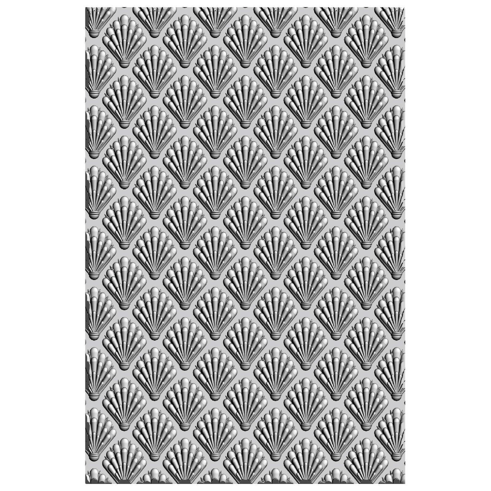 sizzix-3-d-textured-impressions-shells-pr-gefolder-muscheln image 2
