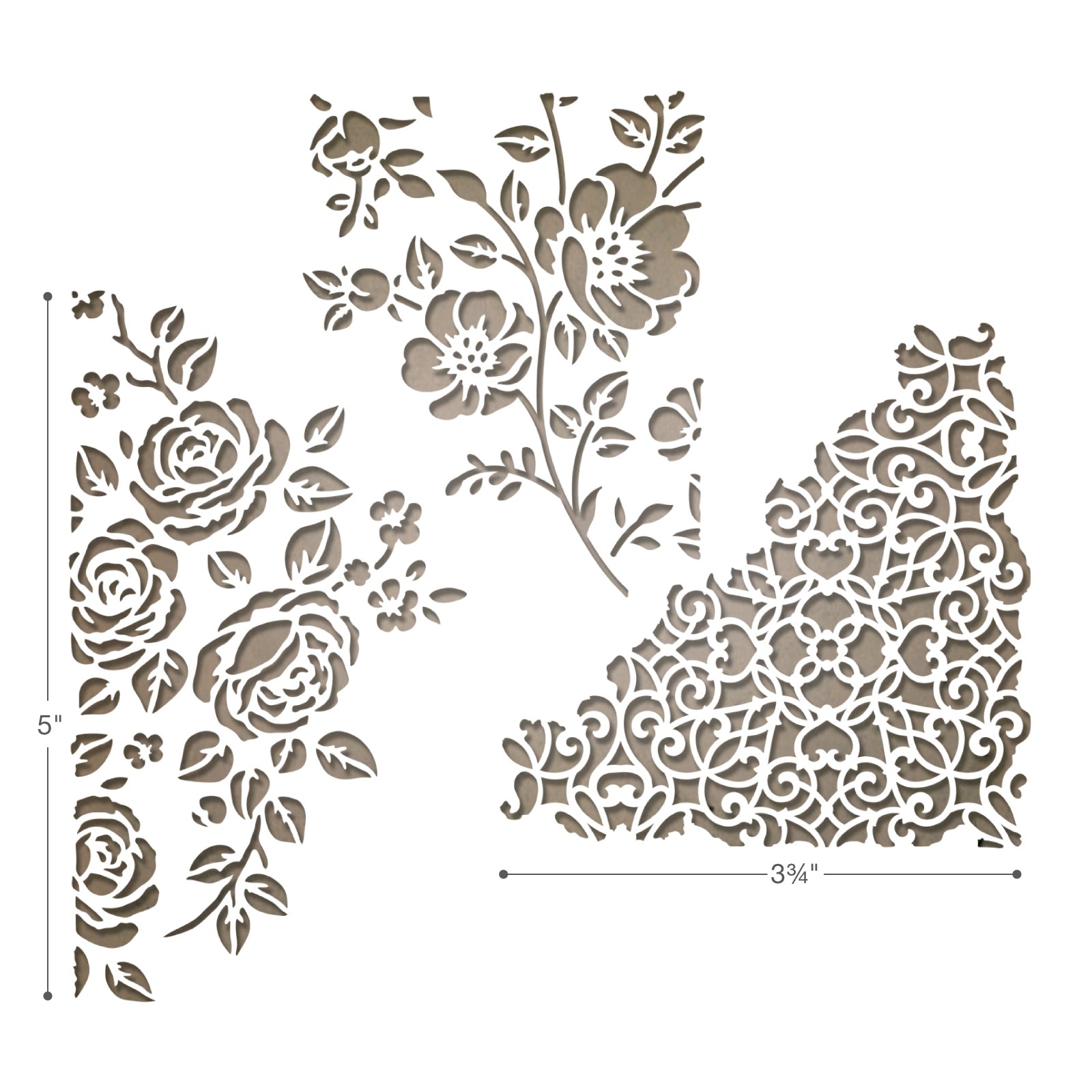 sizzix-thinlits-mixed-media-5-stanzschablonen-3-tlg-filigran image 2