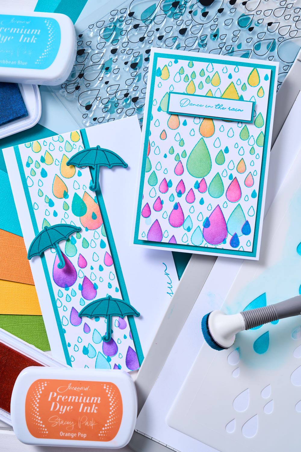 sizzix-drip-drip-drop-stempelset-schablonen-a5-a6 image 7