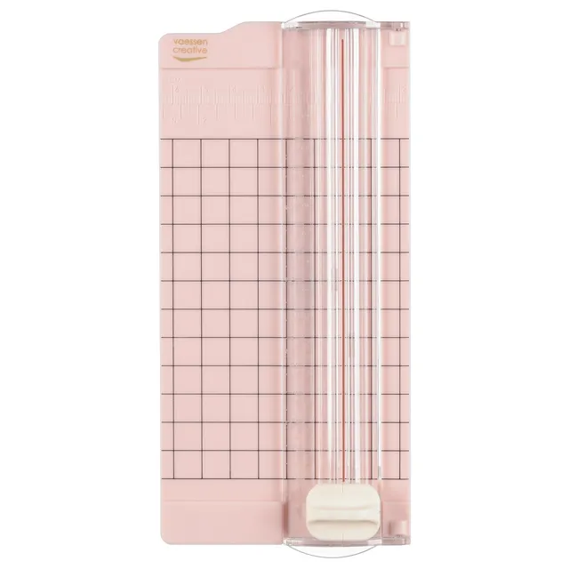 vaessen-score-easy-mini-papierschneider-rosa-a5 image 1
