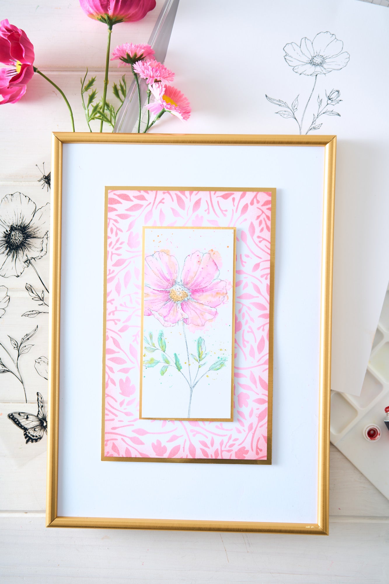 sizzix-studio-willow-wolfe-schablonen-4er-set-backgrounds image 3