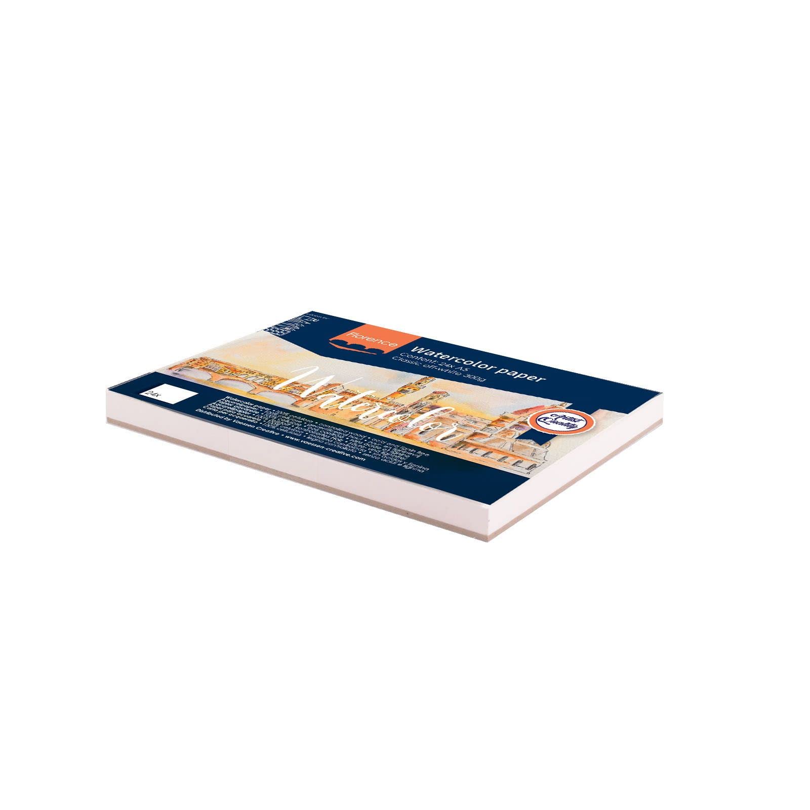 vaessen-florence-aquarellpapier-a5-beige-300-g-24-blatt image 2