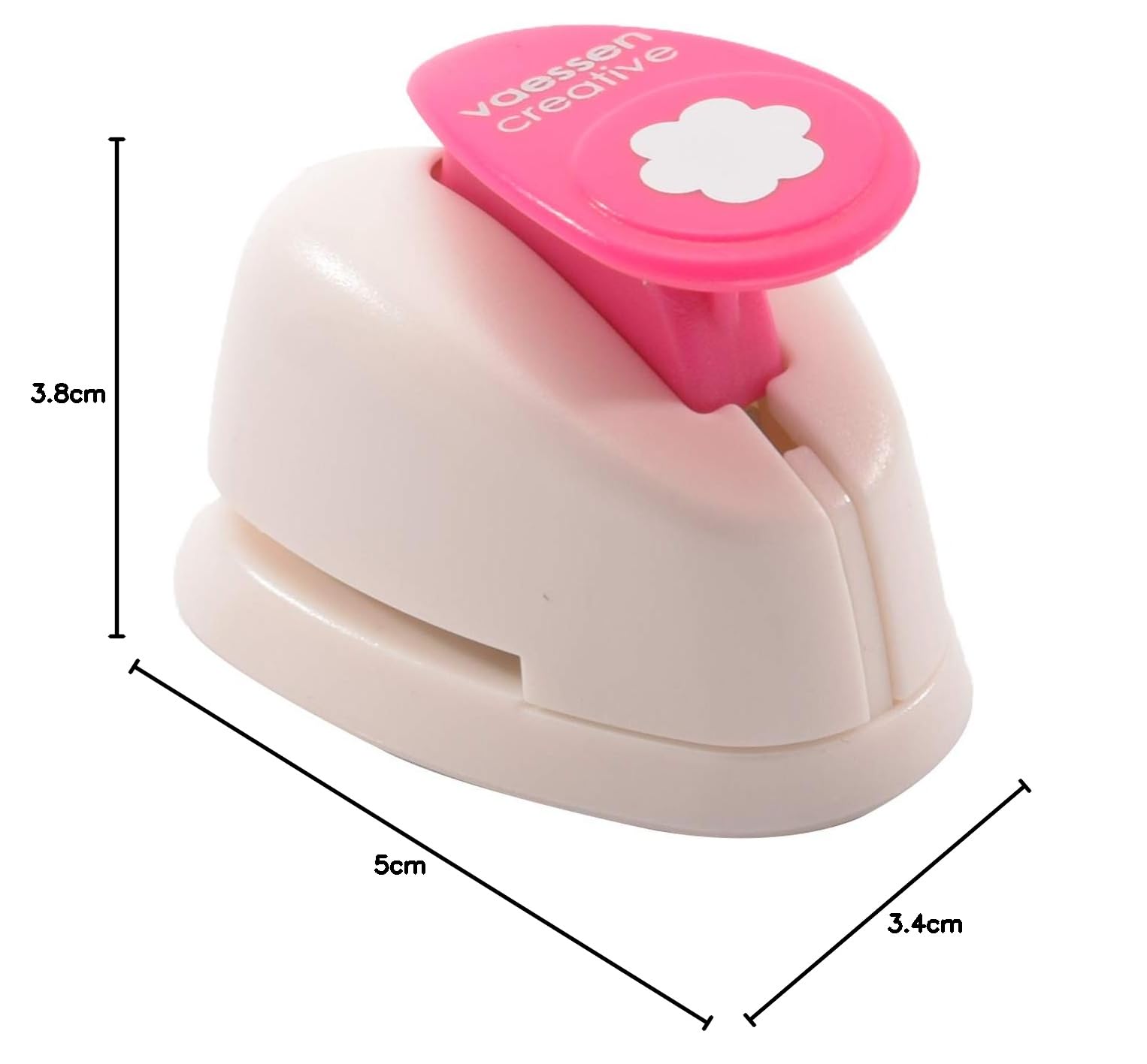 vaessen-creative-florence-motivstanzer-blume-mini-1-cm-papier image 8