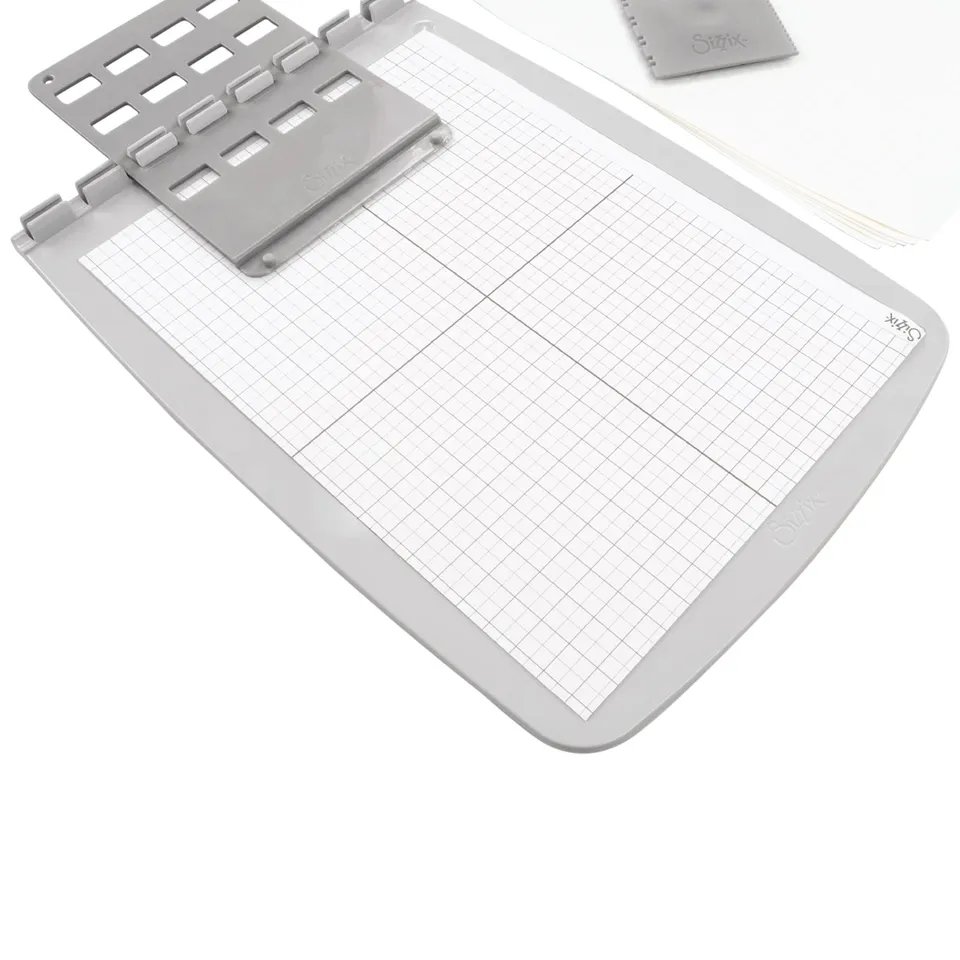 sizzix-studio-sticky-grid-sheets-haftfolie-5er-pack-gro image 1
