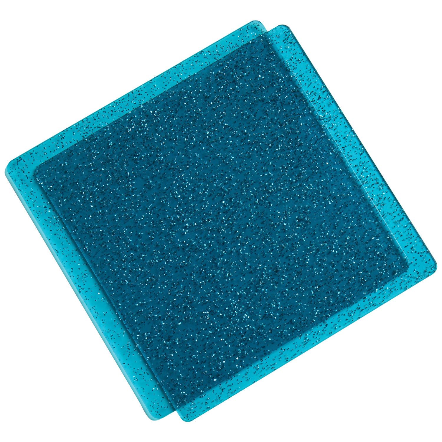 sizzix-big-shot-schneideplatten-6x6-zoll-paar-t-rkis-glitzer image 1