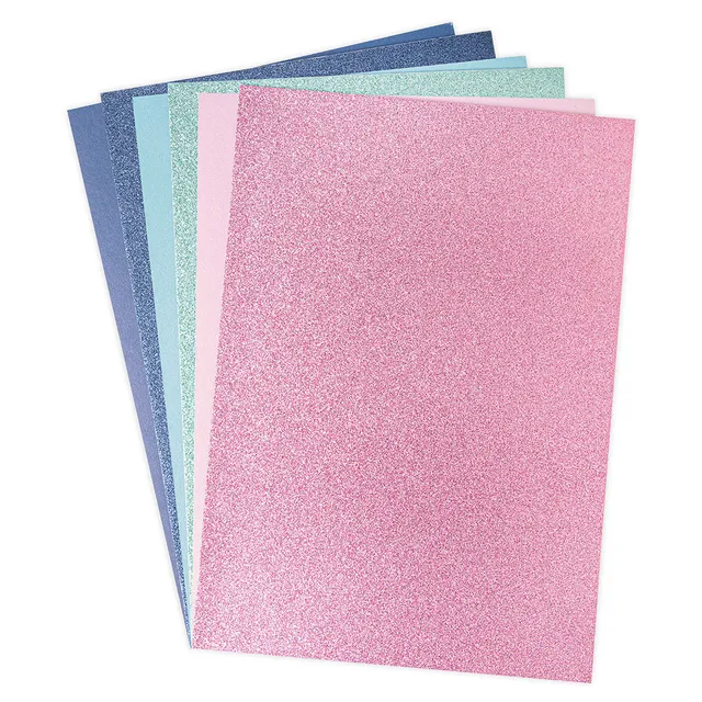 sizzix-surfacez-opulent-cardstock-muted-60-blatt-schimmernd image 1