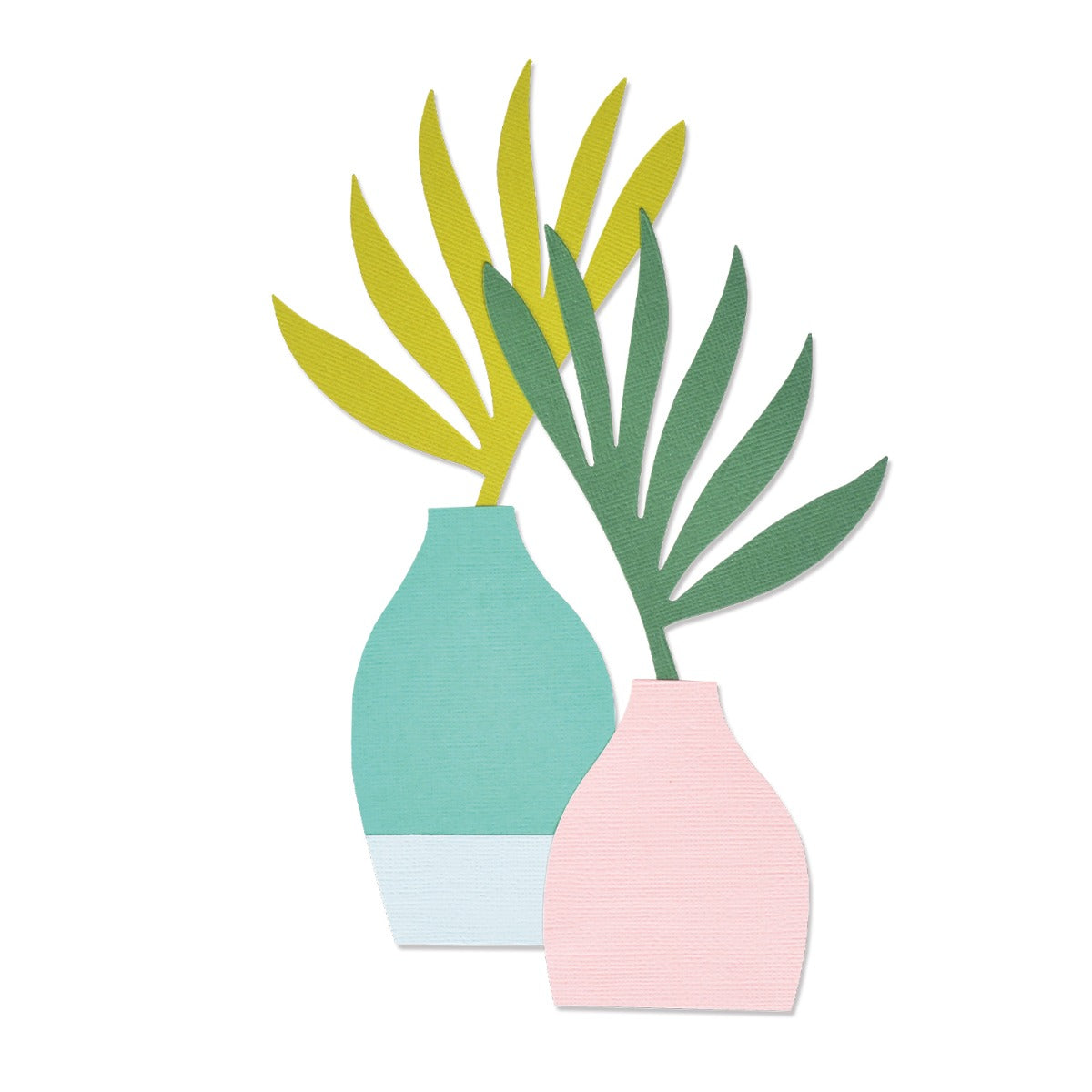 sizzix-bigz-l-vase-foliage-stanzform-vase-bl-tter image 1
