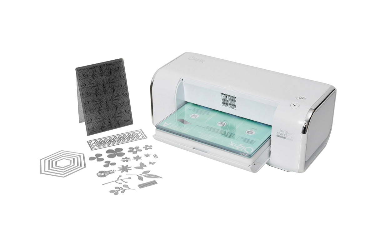 sizzix-big-shot-switch-plus-stanzmaschine-elektrisch-wei-kit image 1