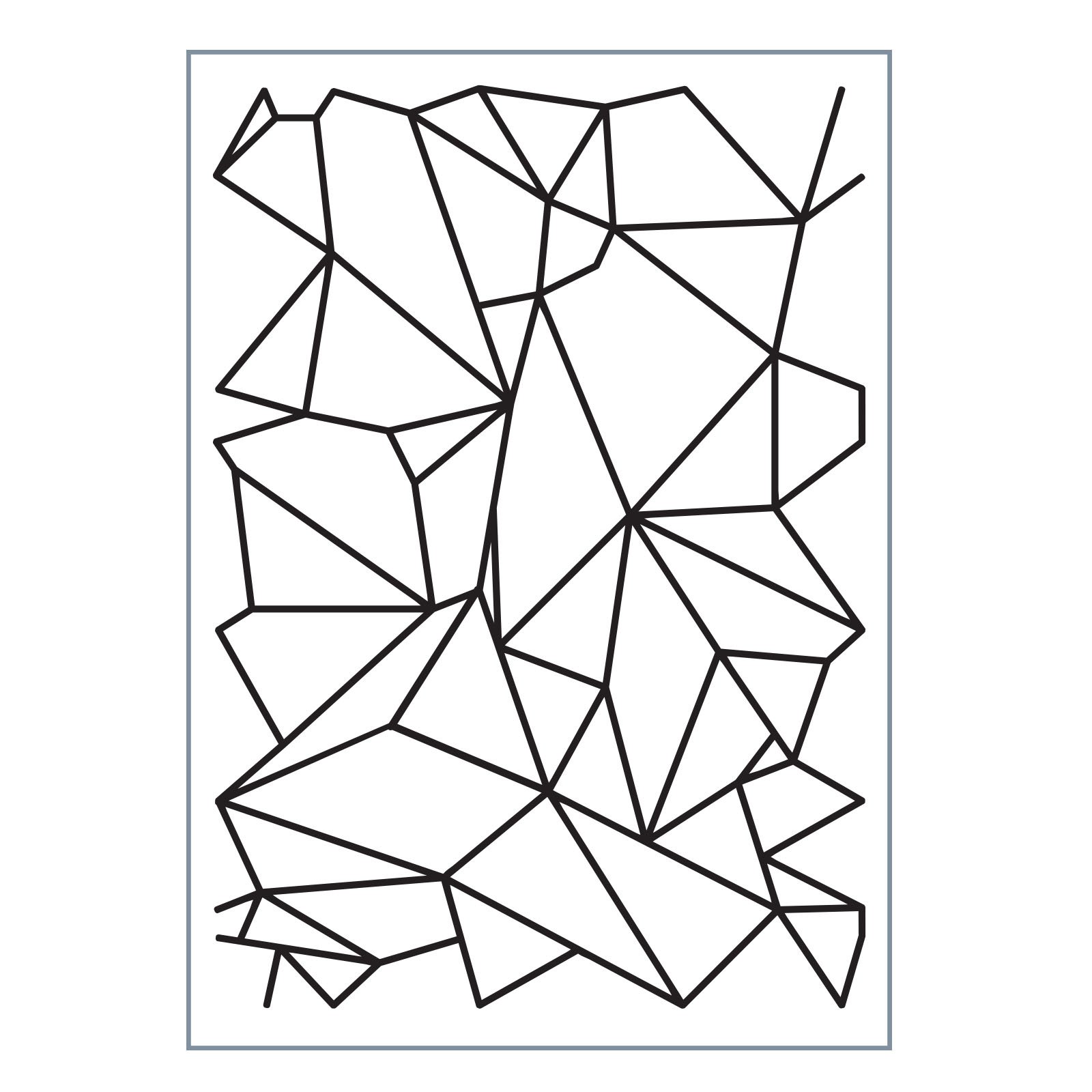 vaessen-love-it-pr-gefolder-grafik-linien-a6-3d-effekt image 1