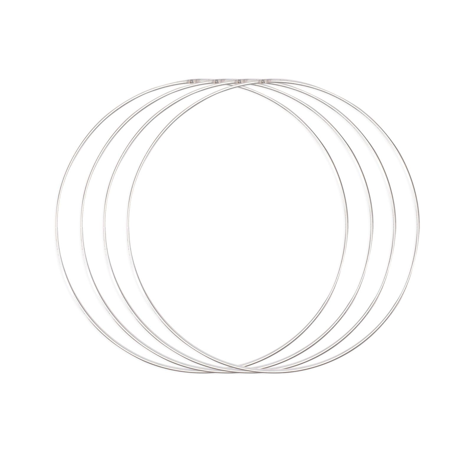 vaessen-creative-florence-metallringe-silber-30cm-4-st-ck-traumf-nger image 1