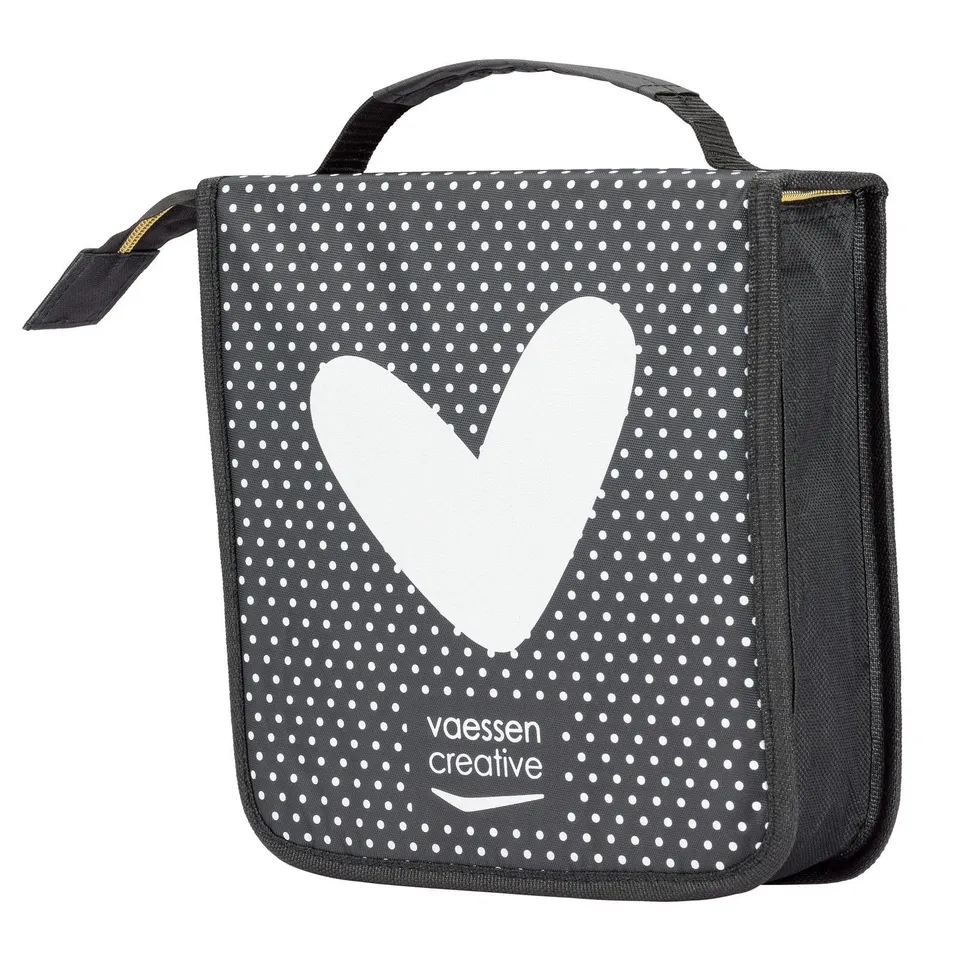 vaessen-creative-florence-aufbewahrungsmappe-25x25x8cm-schwarz image 1