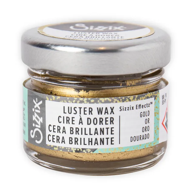 sizzix-effectz-luster-wax-gold-20ml-wachs-bienenwachs image 1