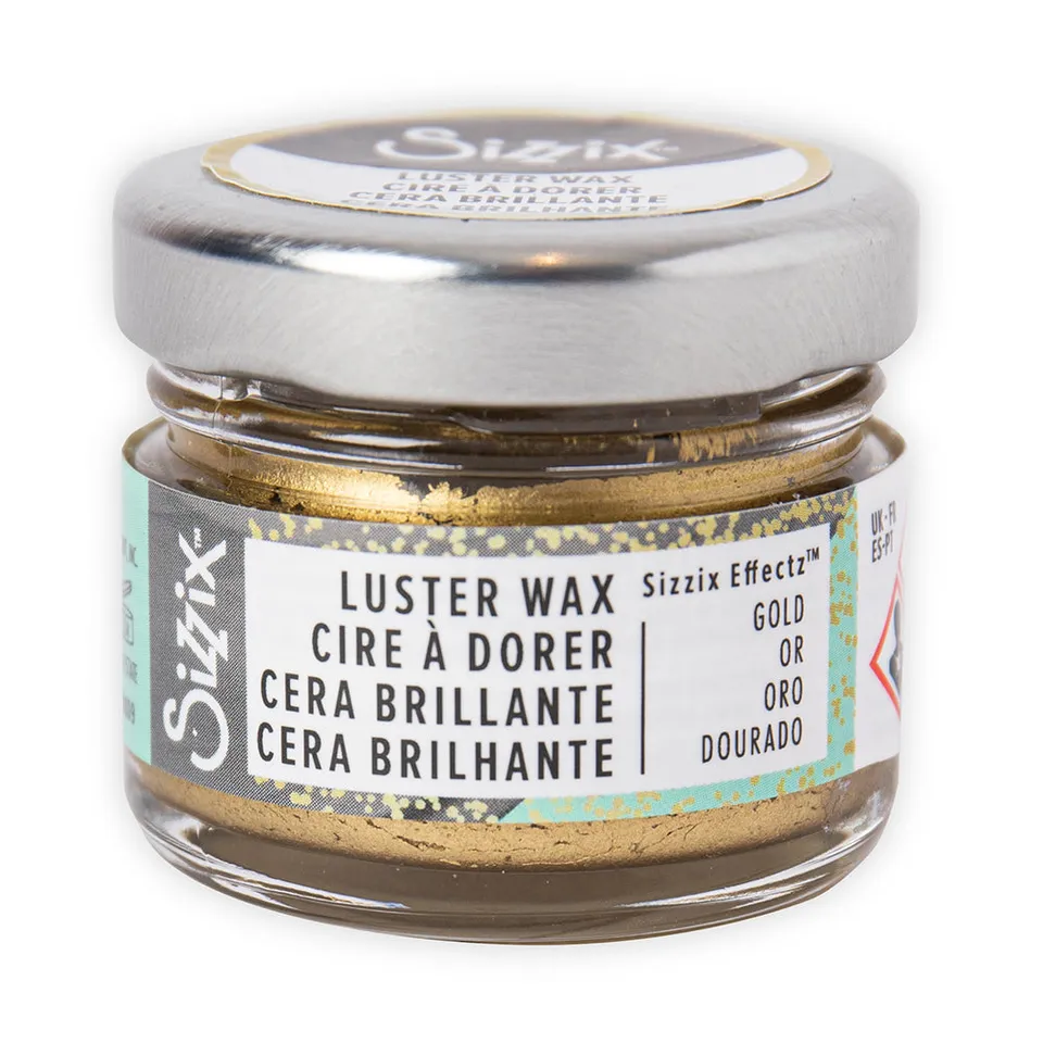 sizzix-effectz-luster-wax-gold-20ml-wachs-bienenwachs image 1