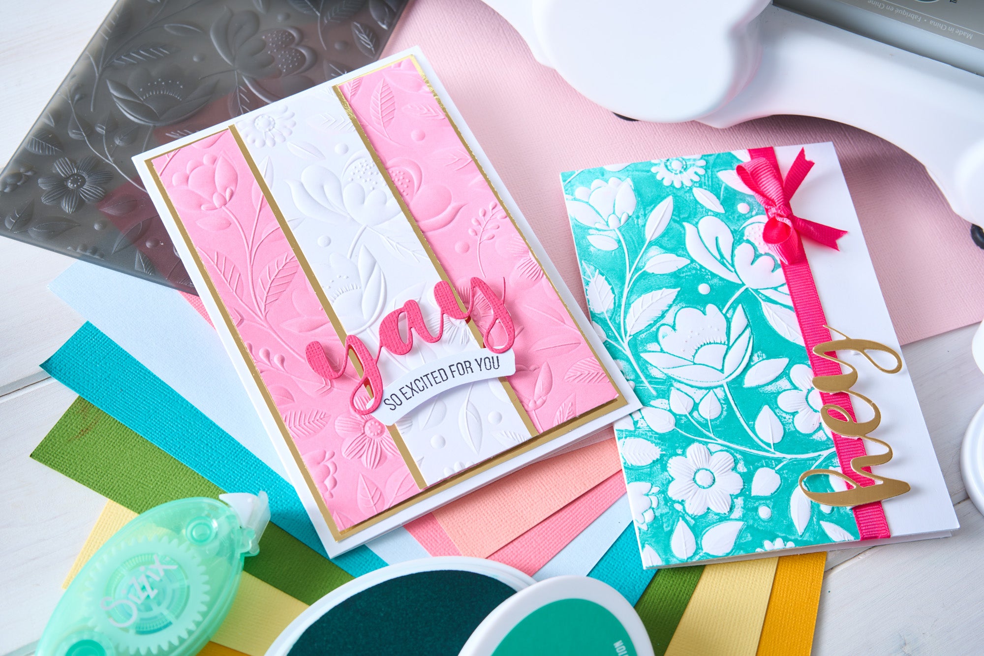 sizzix-thinlits-exclamation-word-dies-stanzschablonen-4er-set-wow-yay image 5