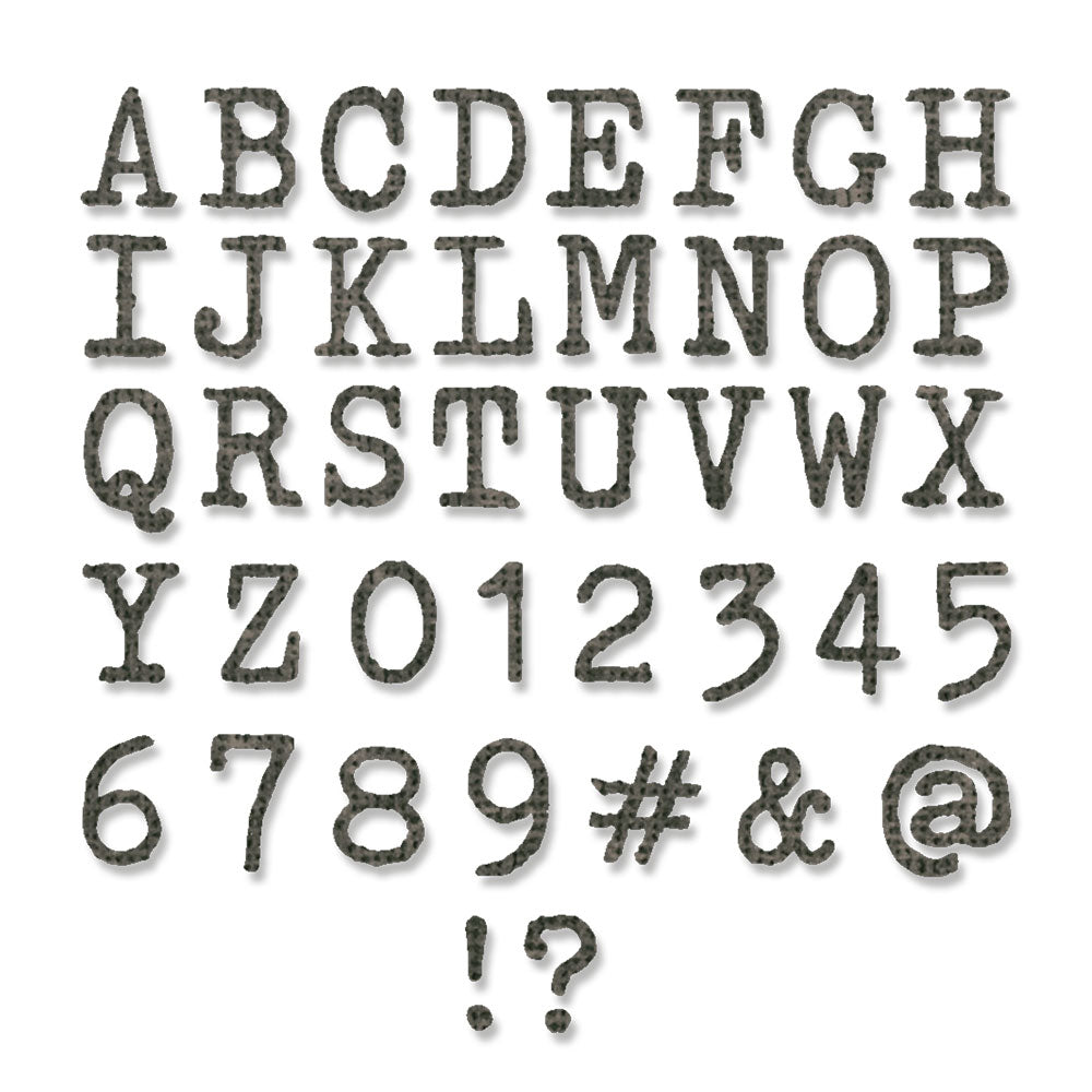 sizzix-thinlits-tiny-type-upper-alphabet-stanzschablonen-133tlg image 1