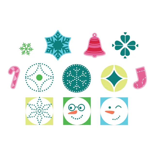 sizzix-framelits-around-the-holidays-stanz-stempelset-26tlg image 1