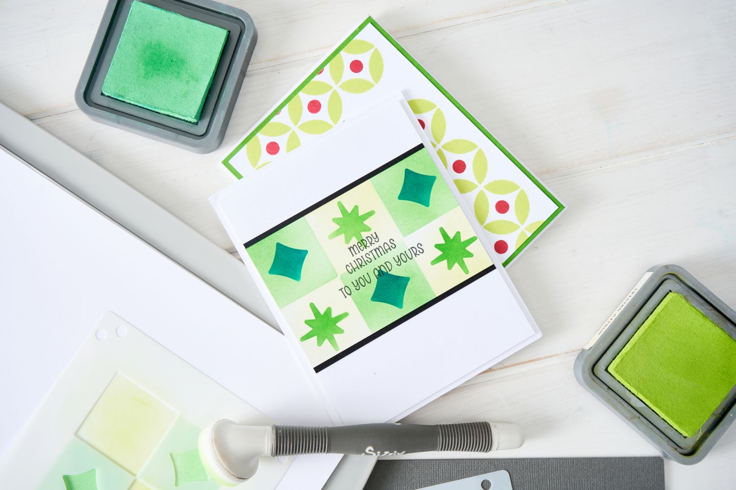 sizzix-layered-stencils-retro-star-schablonen-3tlg-sterne image 2
