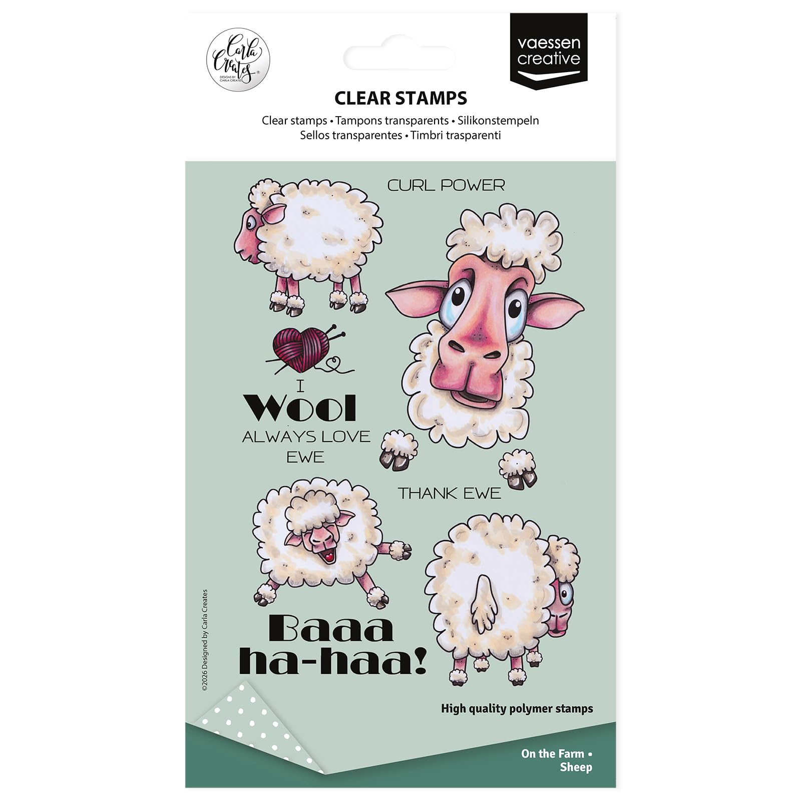vaessen-creative-cut-easy-silikonstempel-pferde-texte-19-st image 4