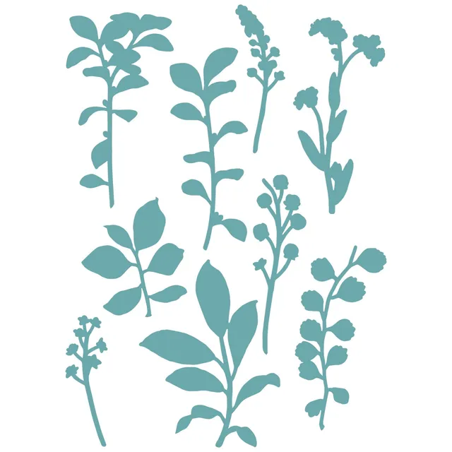sizzix-framelits-fine-stems-02-stanzschablonen-9tlg image 1