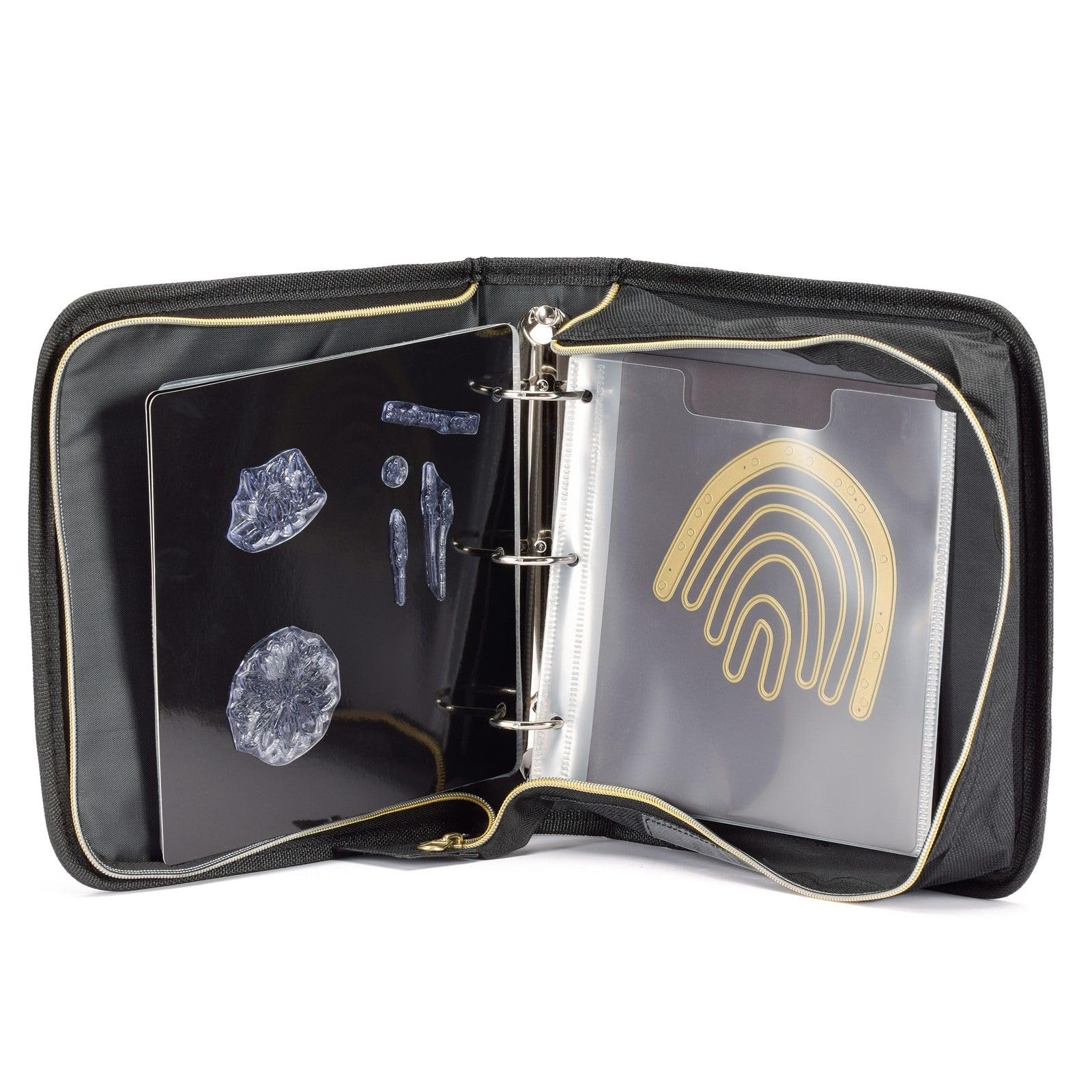 vaessen-creative-florence-aufbewahrungsmappe-25x25x8cm-schwarz image 6
