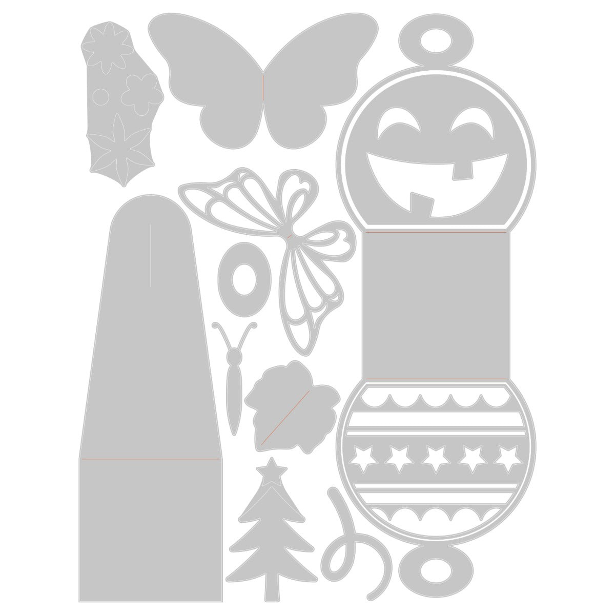 sizzix-thinlits-holiday-gift-boxes-stanzschablonen-12er-geschenkboxen image 2