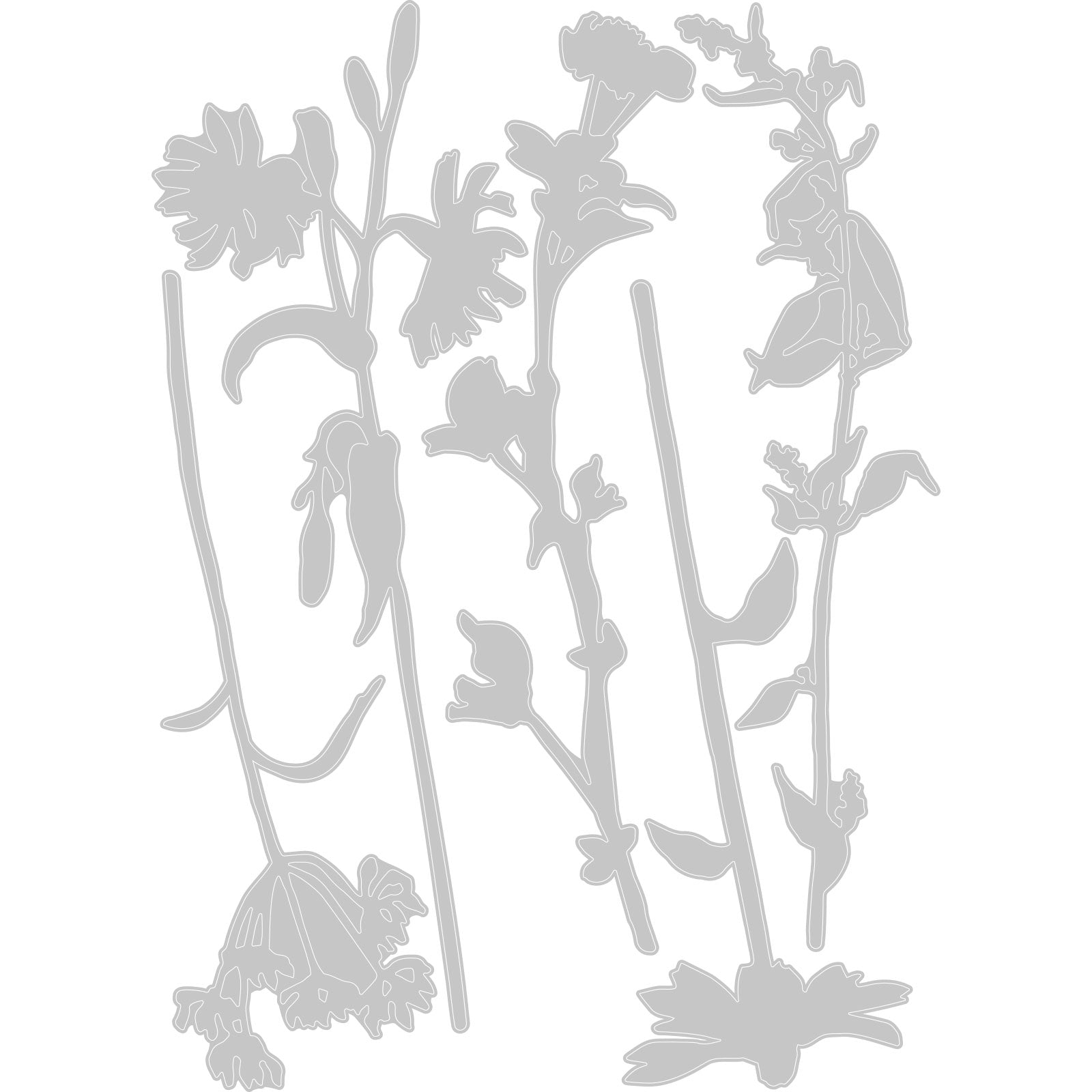 sizzix-thinlits-wildflower-stems-3-5-teilig-blumen image 2