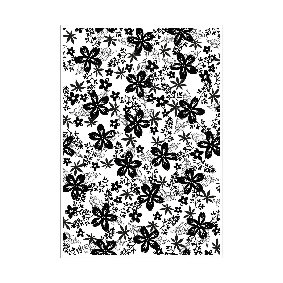 sizzix-clear-stamps-cosmopolitan-petals-blumen-stempel-floral image 5