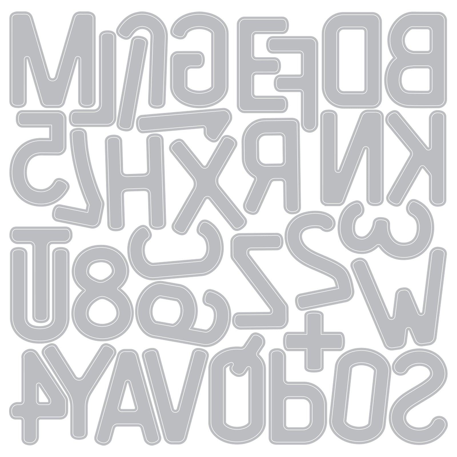 sizzix-thinlits-vault-letterboard-pr-gefolder-stanzen-35tlg image 2