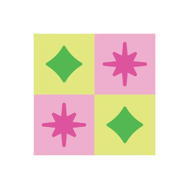 sizzix-layered-stencils-retro-star-schablonen-3tlg-sterne image 1