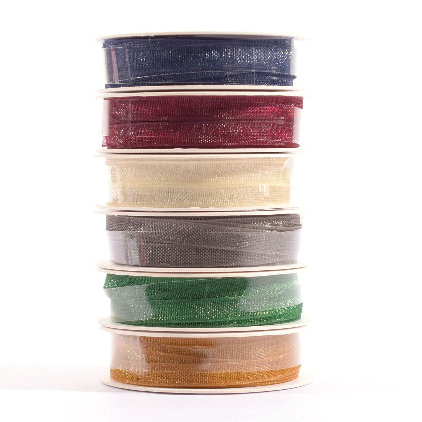 vaessen-creative-florence-satinband-dekoband-weihnachten-3mm-6er image 5