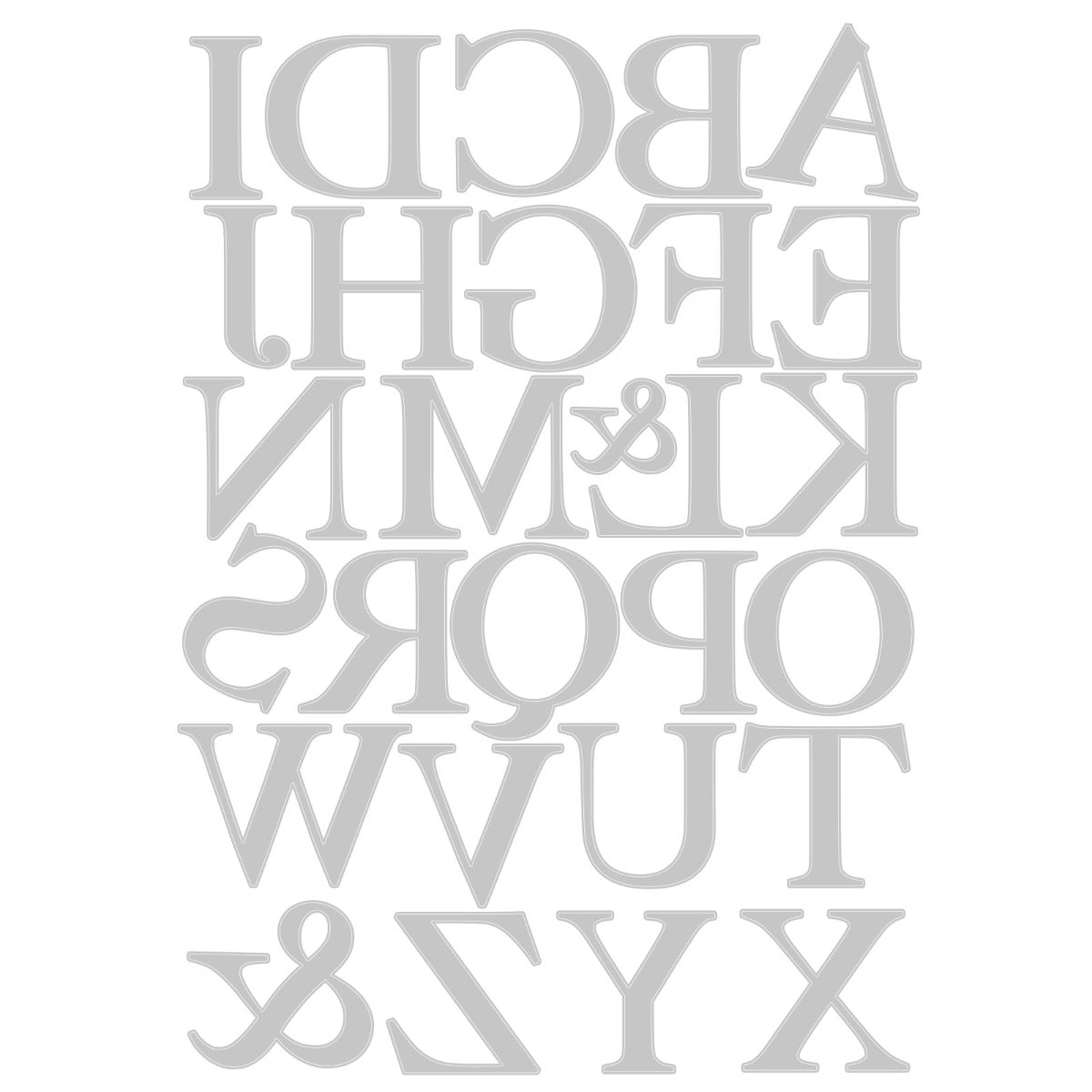 sizzix-thinlits-serif-alphabet-stanzschablone-28er-lisa-jones image 2