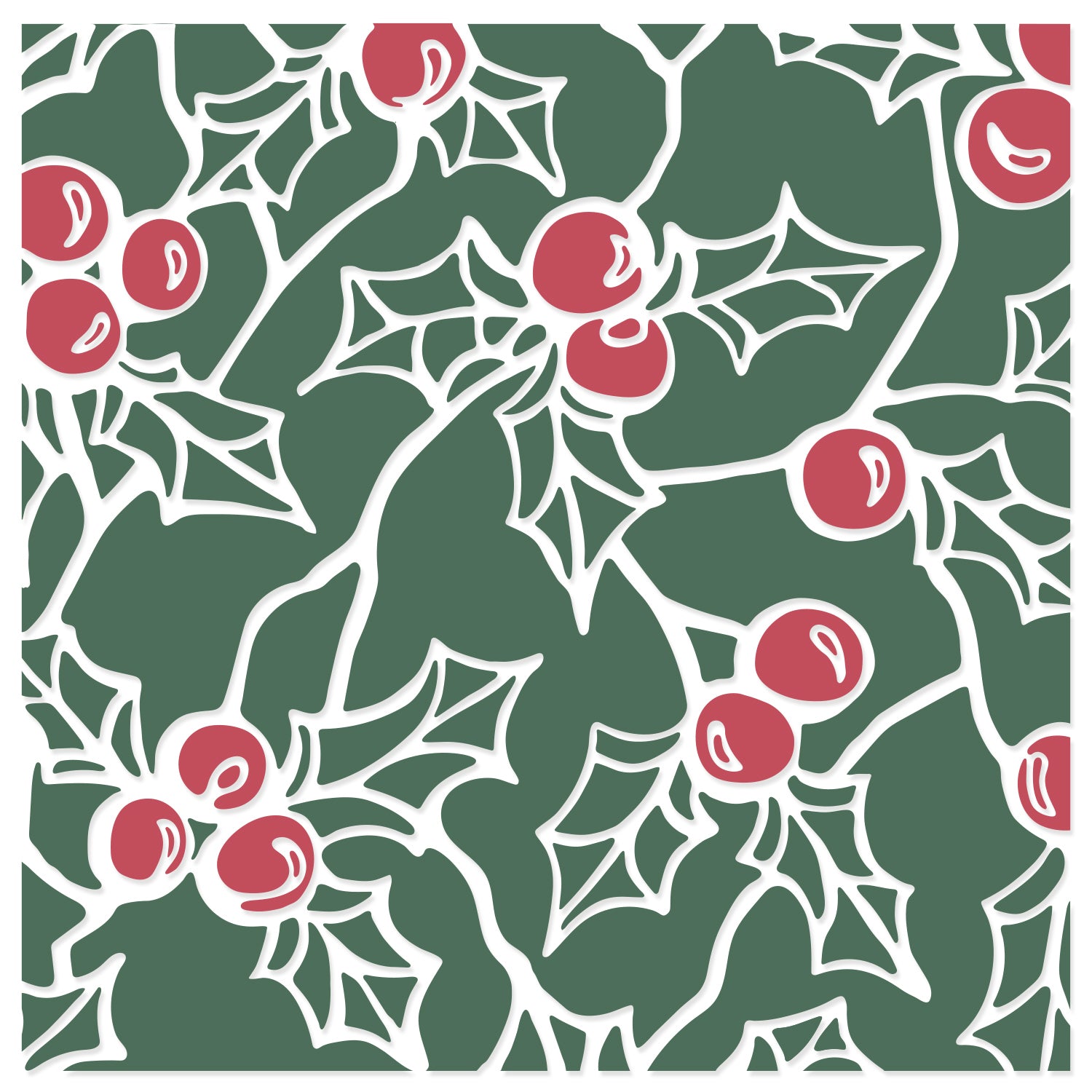sizzix-layered-stempel-wild-holly-weihnachten-2er-ogborn image 1