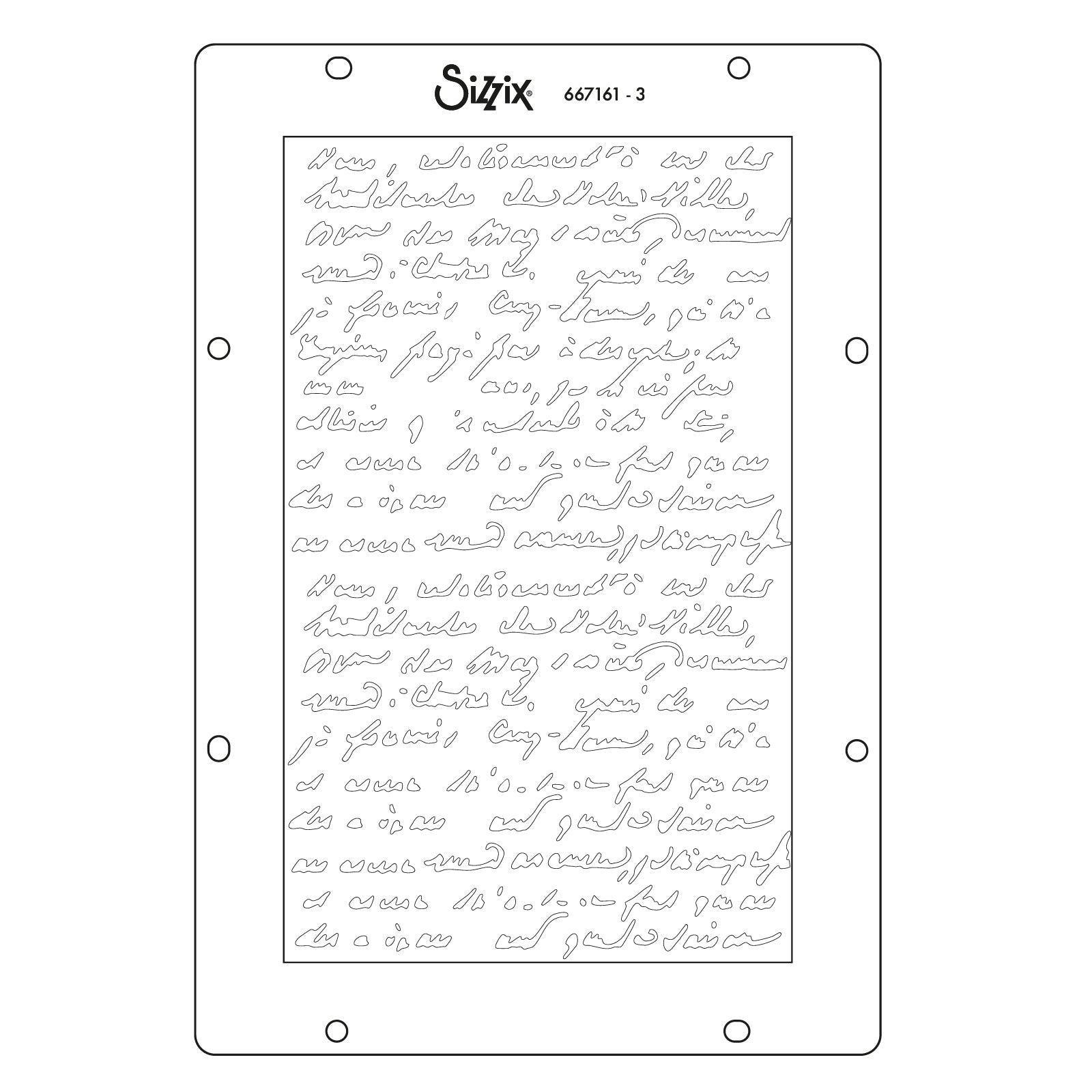 sizzix-a5-words-numbers-schablonen-4-teilig-vicki-boutin-buchstaben image 7