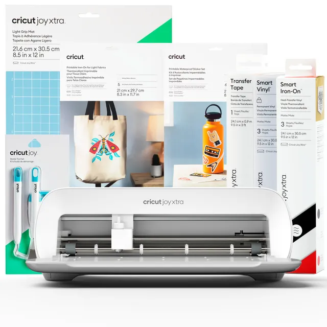 cricut-joy-xtra-starterpaket-plotter-mit-vinyl-und-iron-on image 1