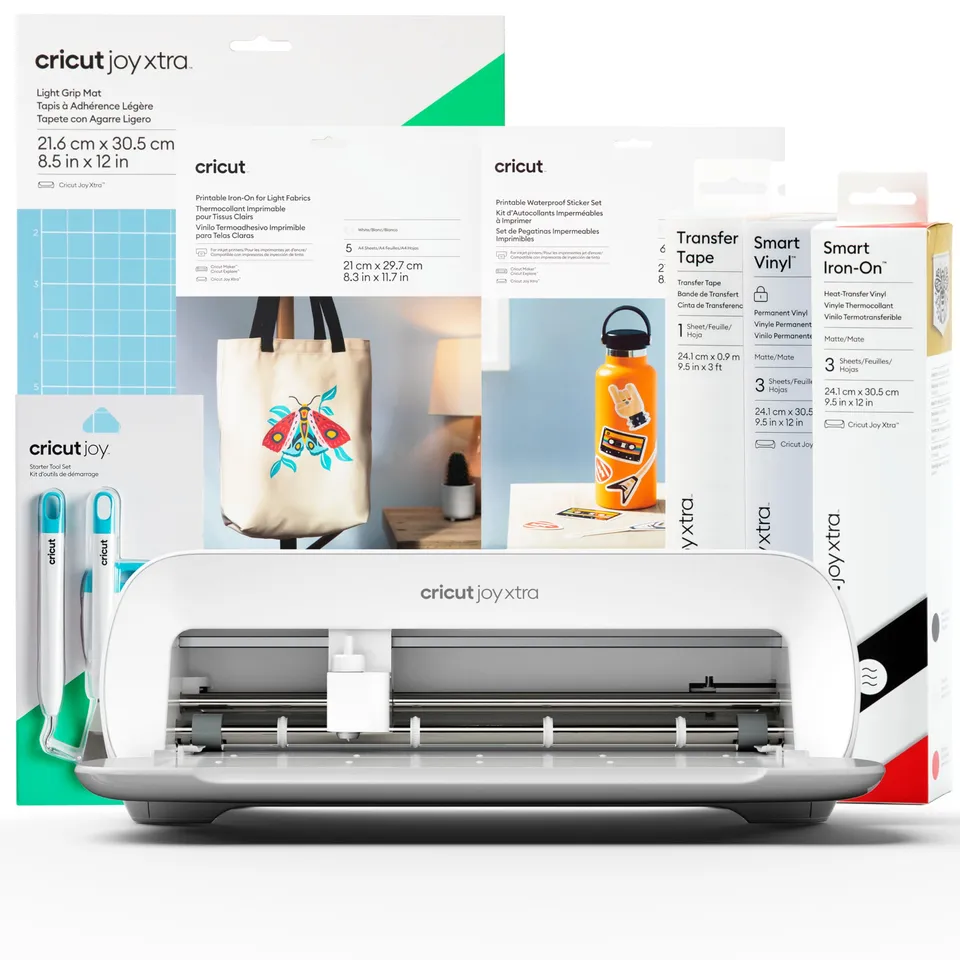 cricut-joy-xtra-starterpaket-plotter-mit-vinyl-und-iron-on image 1