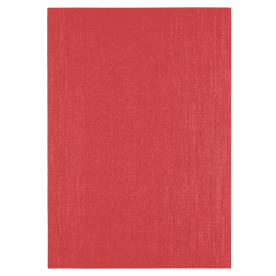 vaessen-creative-florence-tonkarton-a4-poppy-rot-leinen-10-b-gen image 1